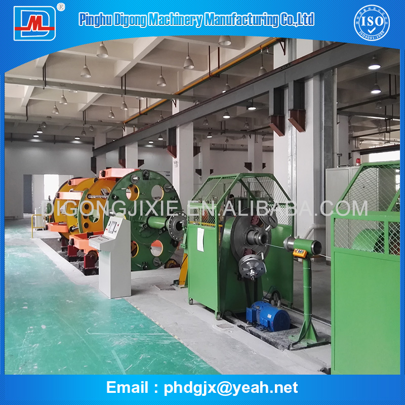 new energy car charging pile cable - CLY1250/1+9 cradle cable laying-up machine, Pinghu Digong