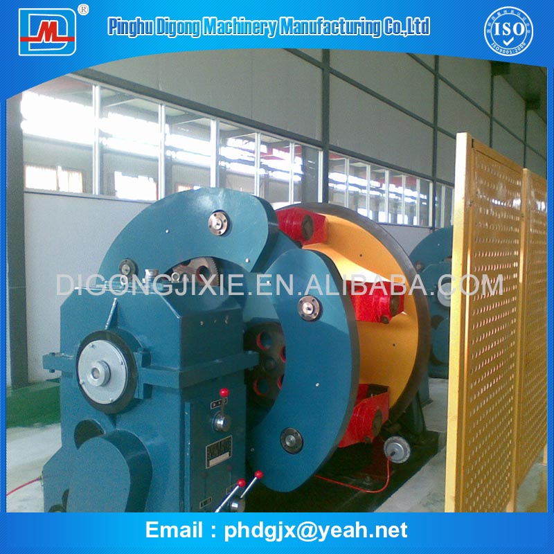 JLY400-500 series high speed planetaty cage type stranding machine, Pinghu Digong