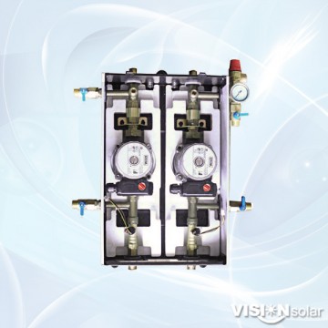 Double Pump Solar System Pump Station