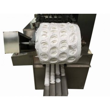 Automatic cosmetic cotton pad making machine