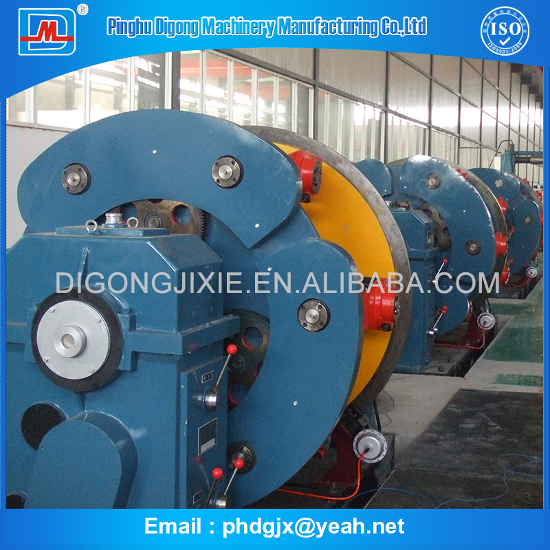 JLY500/6+12+18 high speed multi-function planetary cage type stranding machine, Pinghu Digong