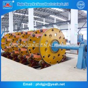 high speed KJY500/36+36 steel wire armoring machine