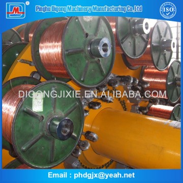 high speed 315/80 bobbin copper wire screening machine