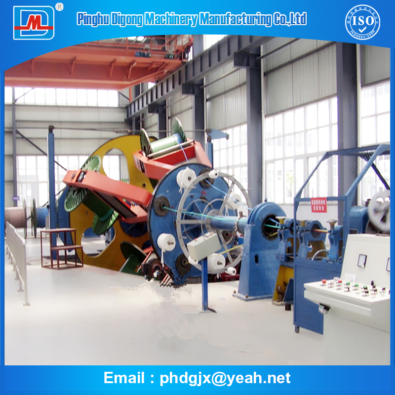 direct manufacturer manufacturing cable production machine CLY1250/1+4 planetary laying-up machine, Pinghu Digong