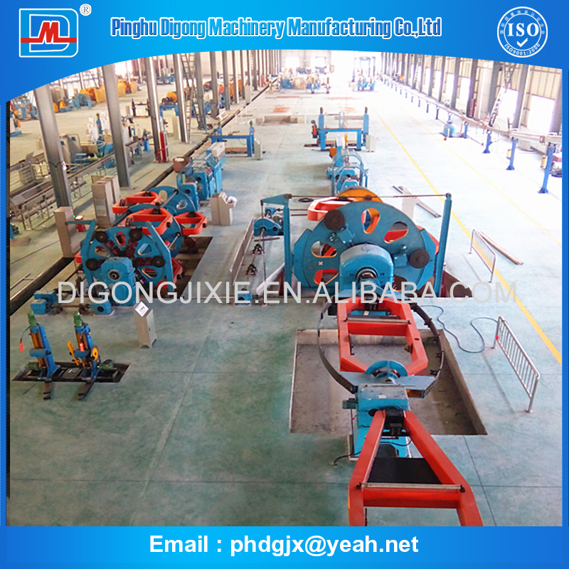 good quality cable equipment - CLY1600/1+1+3 cradle type cabling machine, Pinghu Digong